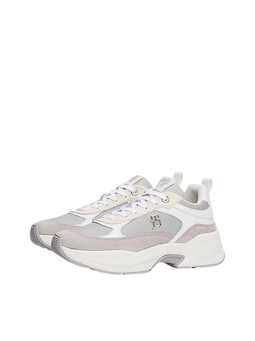 Sneaker runner chunky grigio Tommy Hilfiger | FW0FW08616PS3